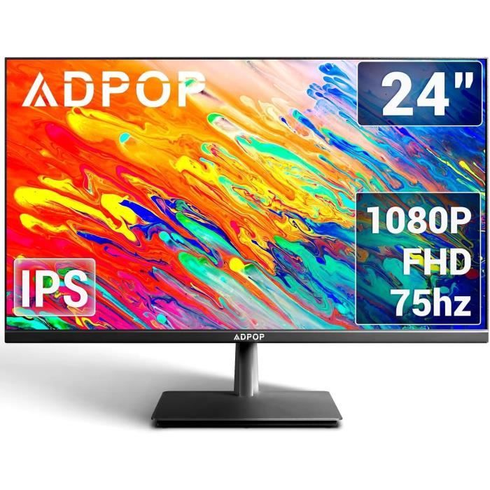 Moniteur Philips 24 Pouces 24B2N3200J - FHD 1920x1080, 120 Hz, Réglable En Hauteur, Hub USB, Haut-parleurs Intégrés