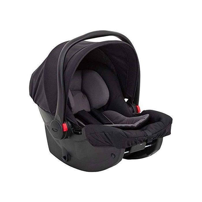 Coque Naissance Graco Snugessentials Minuit Noir - Ceinture de sécurité - Mixte