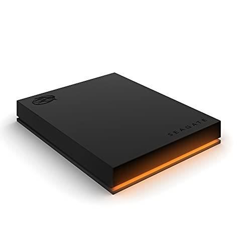 Disque Dur Externe Portable - SEAGATE - FireCuda Gaming - 2 To - Micro-USB - LED RVB Personnalisables