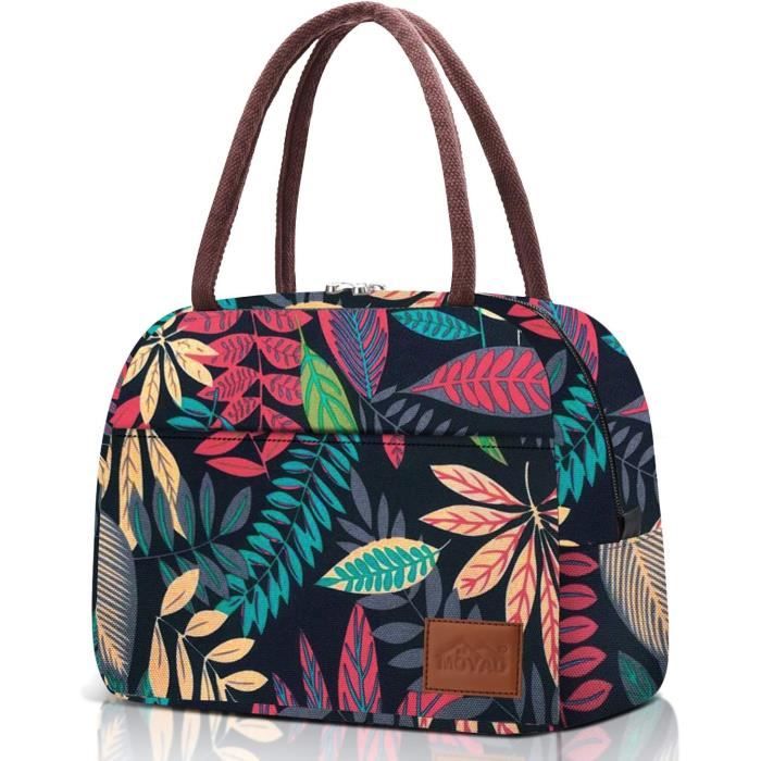 Kitchencraft We Love Summer Sac Isotherme Fourre-Tout Rayures Bleues - 11.5 L, Doublure Réfléchissante, Bandoulière Amovible