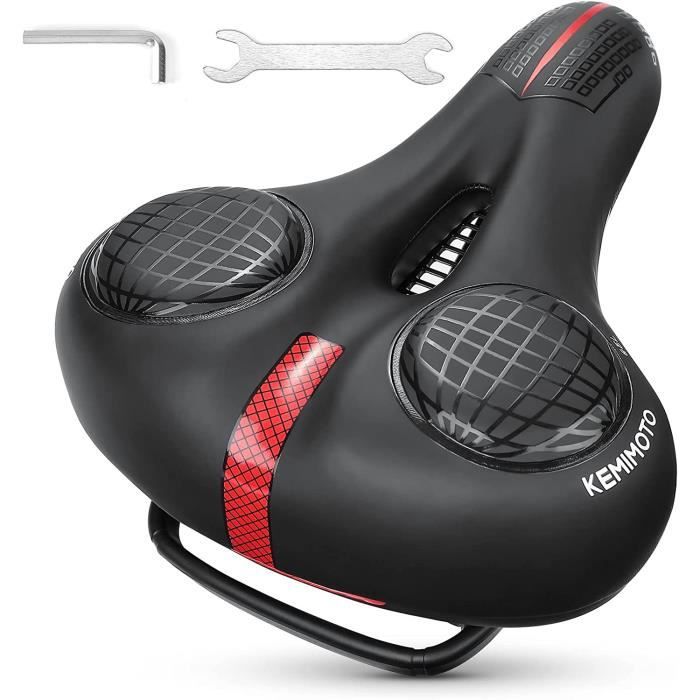 Selle De Vélo XLKJ – Ergonomique, Coussin Antidérapant, Rembourrage PU, Trou De Ventilation, Pour VTT/route