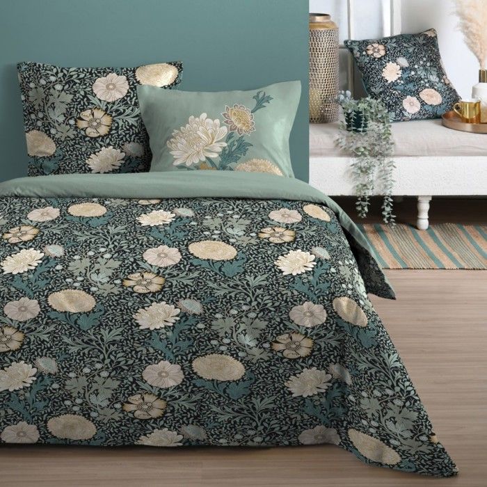 Parure de lit 4 pièces ALFONS coton 57 fils