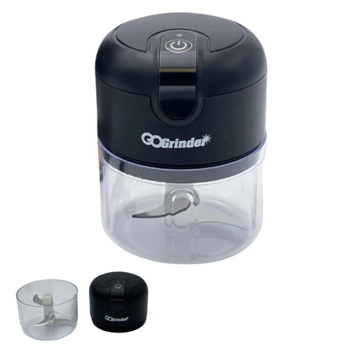 VENTEO - Go Grinder Hachoir Électrique Sans Fil Mixeur Compact Polyvalent Lames Inox Fonction Presse Ail pour Préparations - Venteo