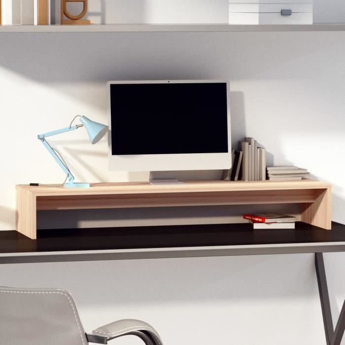 Support moniteur vidaXL Pin massif - vue 2