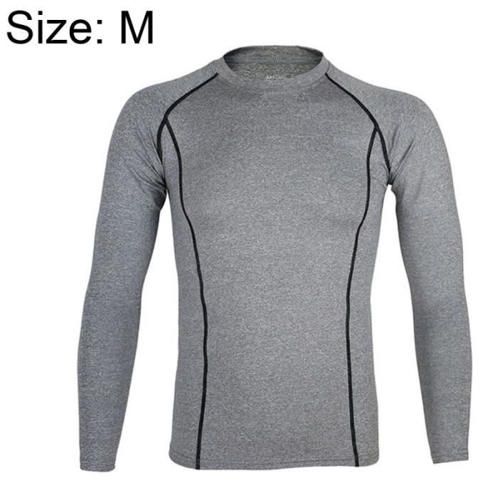 Vetements Cyclistes Arsuxeo C19 Homme Velo Maillot Manches Longues Sport De Plein Air Cyclisme Course A Pied Taille M Gris Prix Pas Cher Cdiscount