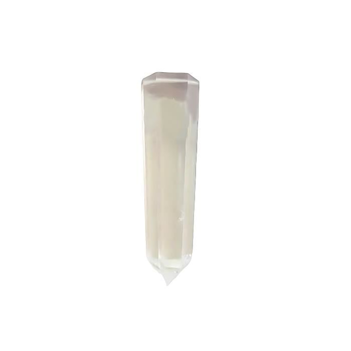Pendentif En Pointe De Cristal De Roche Naturel - 4 à 5 Cm - Pierre énergétique Pure Pour équilibre Et Clarté Mentale