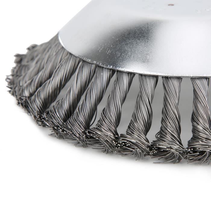 Tête De Tondeuse à Gazon - 4 Pièces - Acier Inoxydable - Plateau Rond