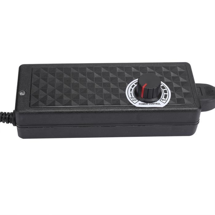 Alimentatore Regolabile AC-DC 3-12V 2A, Per Motori, Ventole, Pompe E Regolatori Di Velocità