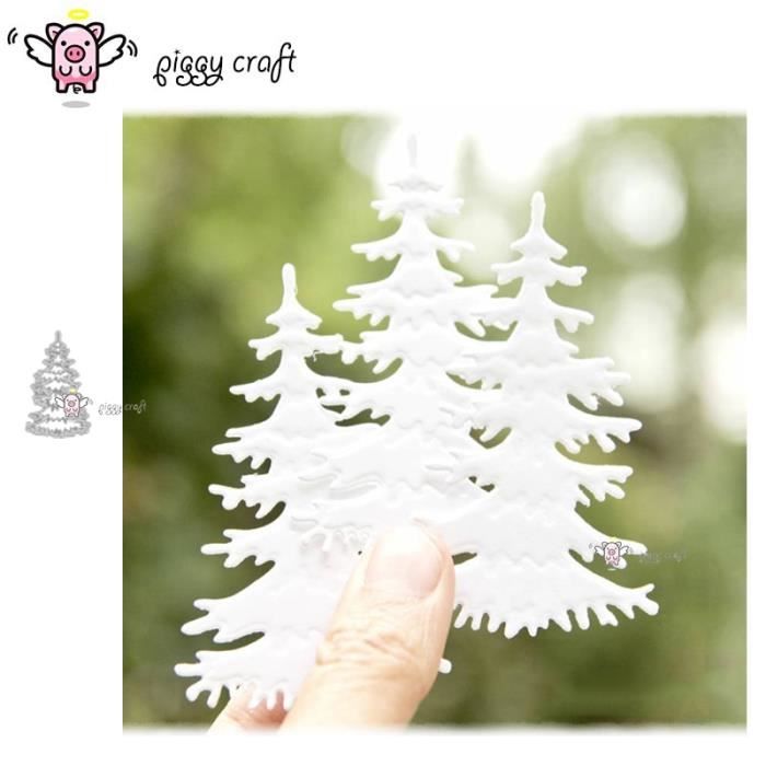 Matrice De Découpe Pommes De Pin Noël - Pochoir Métal Acier Carbone - Pour Scrapbooking, Cartes, DIY