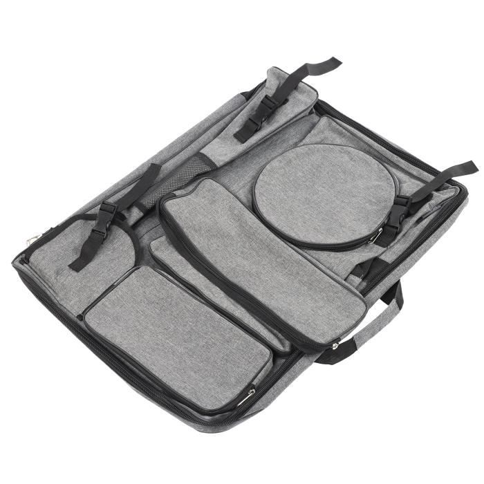 Sac D'artiste Multifonction 66x50cm Imperméable - Idéal Pour Planches à Dessin 4K Et Matériel Artistique