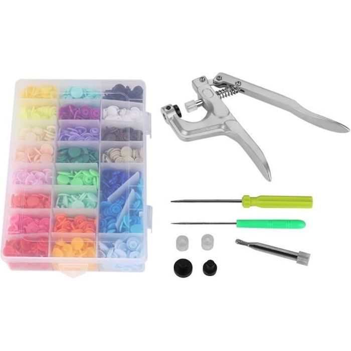 Pince + Bouton pression Plastiques T-5，Jeu de 360 pcs - Cdiscount  Beaux-Arts et Loisirs créatifs