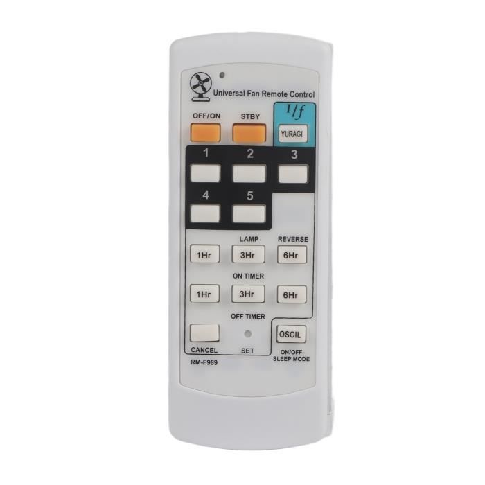 Télécommande Universelle Compacte Pour Ventilateur De Plafond - Remplacement Pratique Et Multifonction