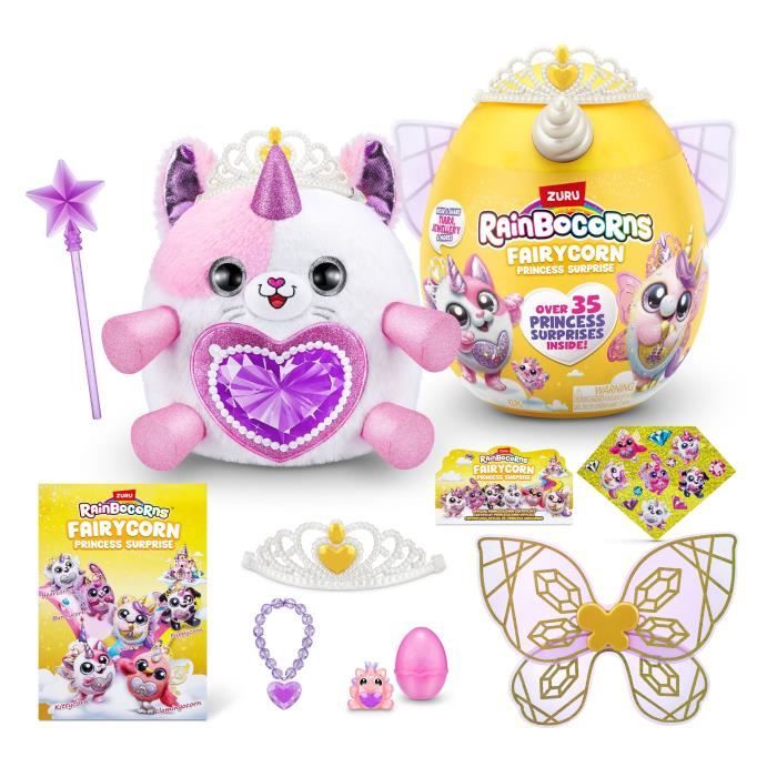 Rainbocorns peluche Fairycorn princess surprise Œuf Surprise