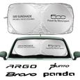 Couverture de pare-soleil de voiture pour Fiat 500, ARGO Bravo DOBLO DUCATO FREEMONT Idea LINEA Panda PUNTO  For Bravo-1