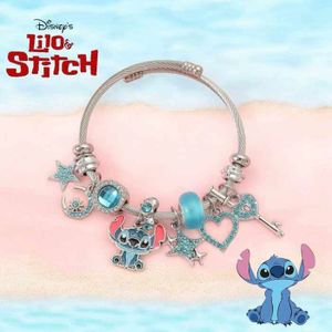Kit Anniversaire Stitch – 12 Bracelets Slap, 12 Porte-clés, 50 Autocollants, 10 Sacs Cadeaux – Faveurs Et Déco Pour Fête D'enfants