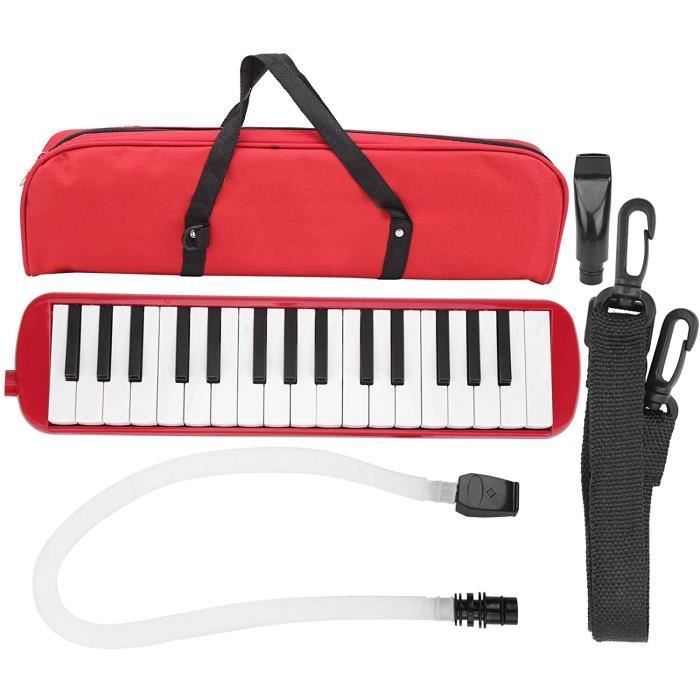 Instrument de Musique à Vent Portable avec Sac de Transport 32 clés  Melodica pour Les débutants(Red) - Achat / Vente mélodica MELODICA  Instrument de Musique 