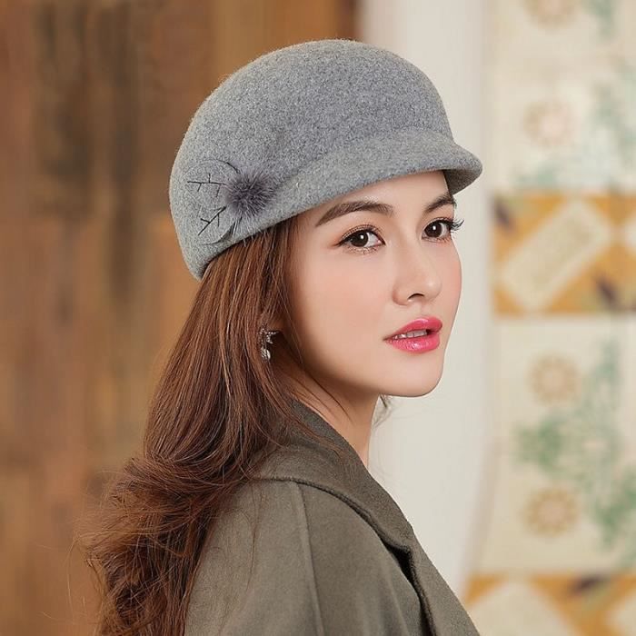 Chapeau Cowboy Punk Western Faringoto - Feutre Laine Homme Femme - Style Jazz Automne Hiver