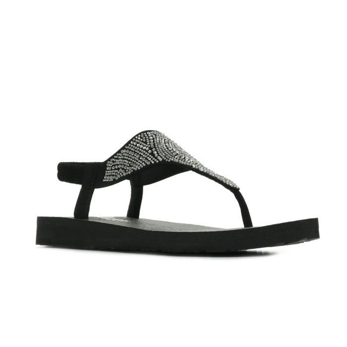 Sandale shop skechers argent