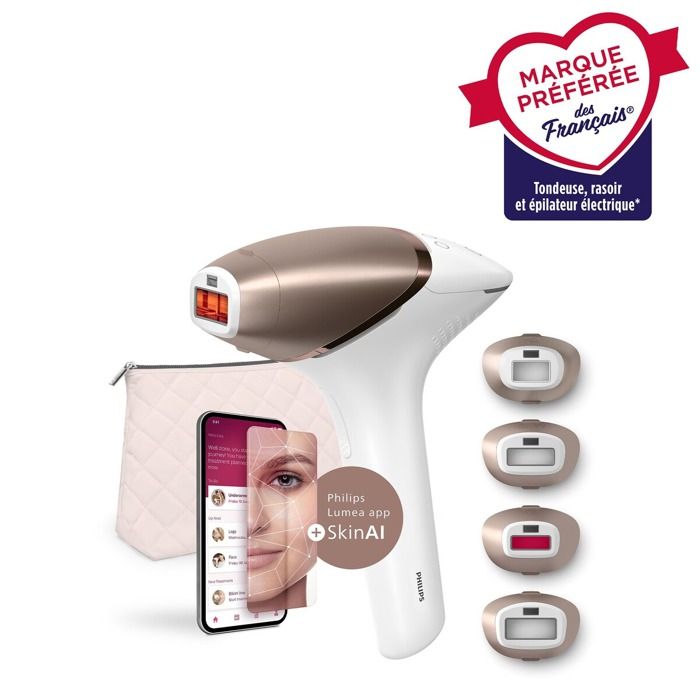 Philips Lumea Advanced - Épilateur IPL à Lumière Pulsée - 3 Têtes - Neuf (Occasion)