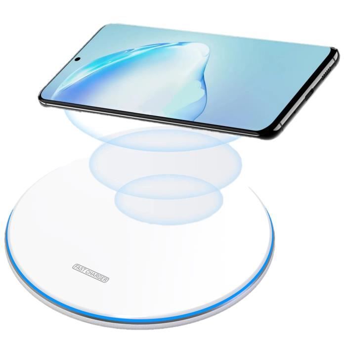 Chargeur 3en1 Phonillico Pour Xiaomi - Secteur + Voiture + Cable USB-C 1m - Blanc