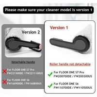 Version 2, amovible](2 pièces) S7 Pro Rouleaux Brosse et Filtres HEPA Compatibles avec Les Aspirateurs Eau et Poussière Tineco Floor One S7 Pro et Floor One S6 (sans manche