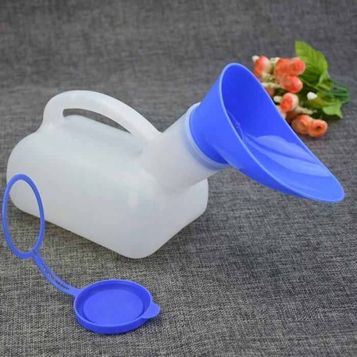 Urinoir Portable Ancien - Bassin De Lit En Plastique, Occasion, Pour Homme