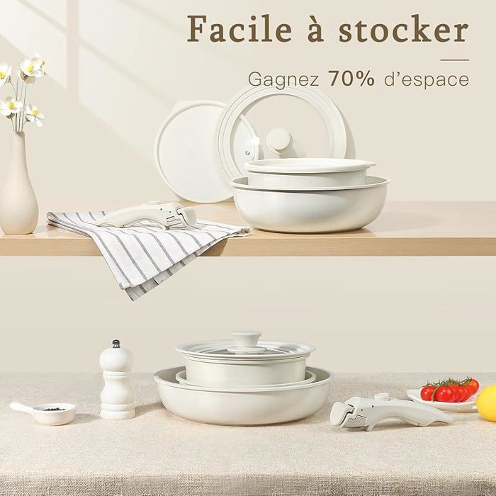 Kochblume Set économique Pour Casseroles De 14 à 24 Cm Avec Chiffon En Microfibre Dans Une Boîte Colorée | Protection Anti-débordement En Silicone Pour Casseroles Et Poêles (violet