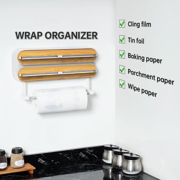 Distributeur De Film Plastique Avec Coupe-film Magnétique, Adapté Au