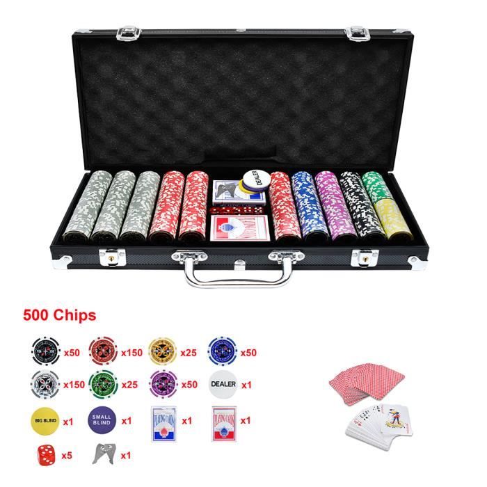 Nash Set De Poker Profesional – Maletín Con 300 Fichas De Arcilla De 14g, Cartas De Plástico Y Botón De Repartidor