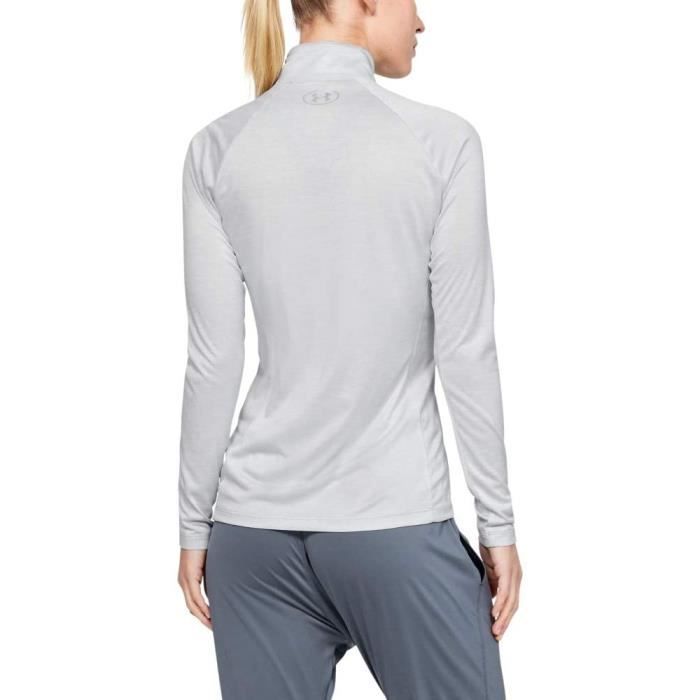 Haut Femme Kerrits Sans Manches Taille L Zip Intégral Aquarelle Gris