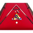 BILLARD AMERICAIN NEUF table de pool Snooker biljart salon 7 ft Napoleone Nouveu-3