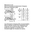 Congélateur encastrable armoire GI41NACE0-3