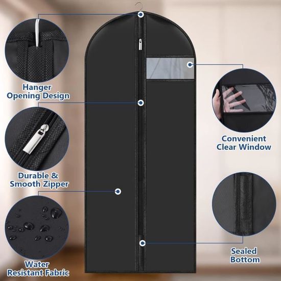 Lot De 3 Sacs De Rangement Pour Vêtements De 60 L | Grandes Boîtes De