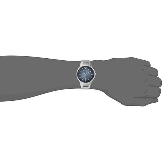 Emporio Armani Montre Homme AR2472 445 Achat vente montre Homme Adulte Acier Cdiscount