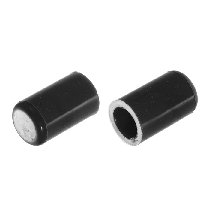 Lot De 5 Bouchons De Tuyau D'Aspiration 25mm En Silicone Noir - Couvercles Étanchés Pour Voiture Et Mécanique