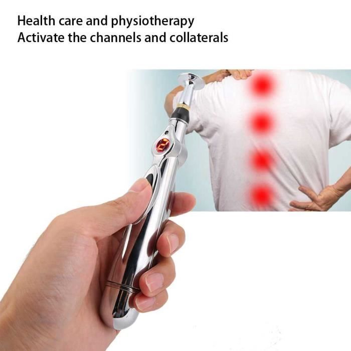 Stylo De Massage Acupuncture Numérique GLOBAL - Stimulateur Rechargeable Sans Fil