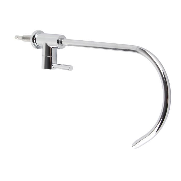 3/8 '' Robinet de cuisine en alliage de zinc Robinet à col de cygne à