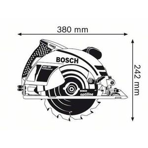 Lame De Scie Circulaire BLACK & DECKER 73-106 - Taille 6 1/2" - 18 Dents - Coupe Rapide - Réf. BN157 - NEUVE