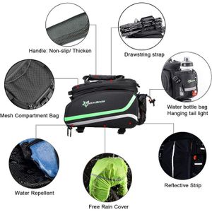 Sac-Sacoche Vélo Guidon avant ROCKBROS - Étanche 2L Noir - Sport