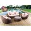 Velvet Salon De Jardin En Resine Tressee Luxe Achat Vente