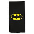 Batman Logo  Serviette de Bain  Drap d Noir Et Jaune-0