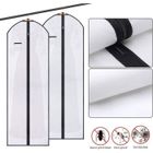 DLZAOAO Housse robe longue,2pcs Housses de Vêtements Long, 180cm Housse Respirante de Rangement et Protection pour Robe de mariée soirée, Ho