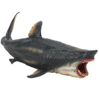 Simulation d'animaux marins pour enfants jouets en plastique ornements requin requin marteau requin tigre grand requin blanc mégalod