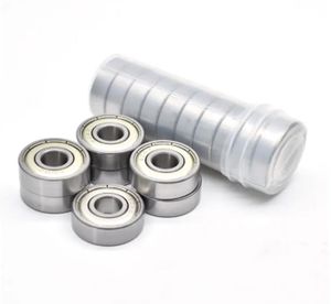 Lot De 8 Roulements à Billes 608RS 608ZZ - Acier Inoxydable - Patins à Roulettes, Trottinettes