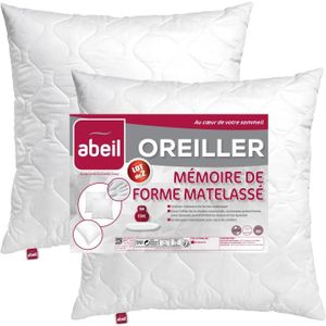 Protège Oreiller Absorbant Today Essential 60x60 Cm - 100% Coton Naturel, Lavage 95°