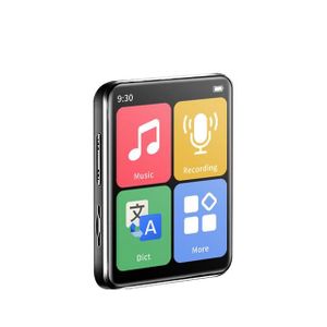 LECTEUR MP3 Noir-Mini lecteur MP3 portable, baladeur à écran t