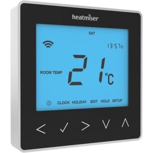 THERMOSTAT D'AMBIANCE Thermostat programmable Heatmiser Neostat Saphir Noir - Electrique - Objet connecté