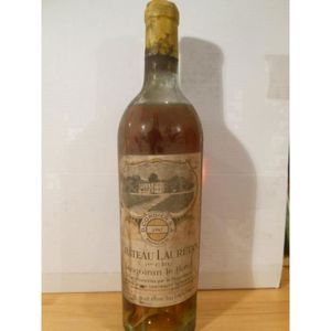 VIN ROUGE cadillac château lauretan liquoreux 1947 - bordeau
