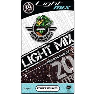 x5 Sac de terreau Light-Mix 20L - Livraison en colis - Terre pour la  culture en intérieur sous lampes horticoles LEDs - Biobizz