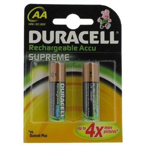 PILES Pile rechargeable Duracell HR6 AA - DC 1500